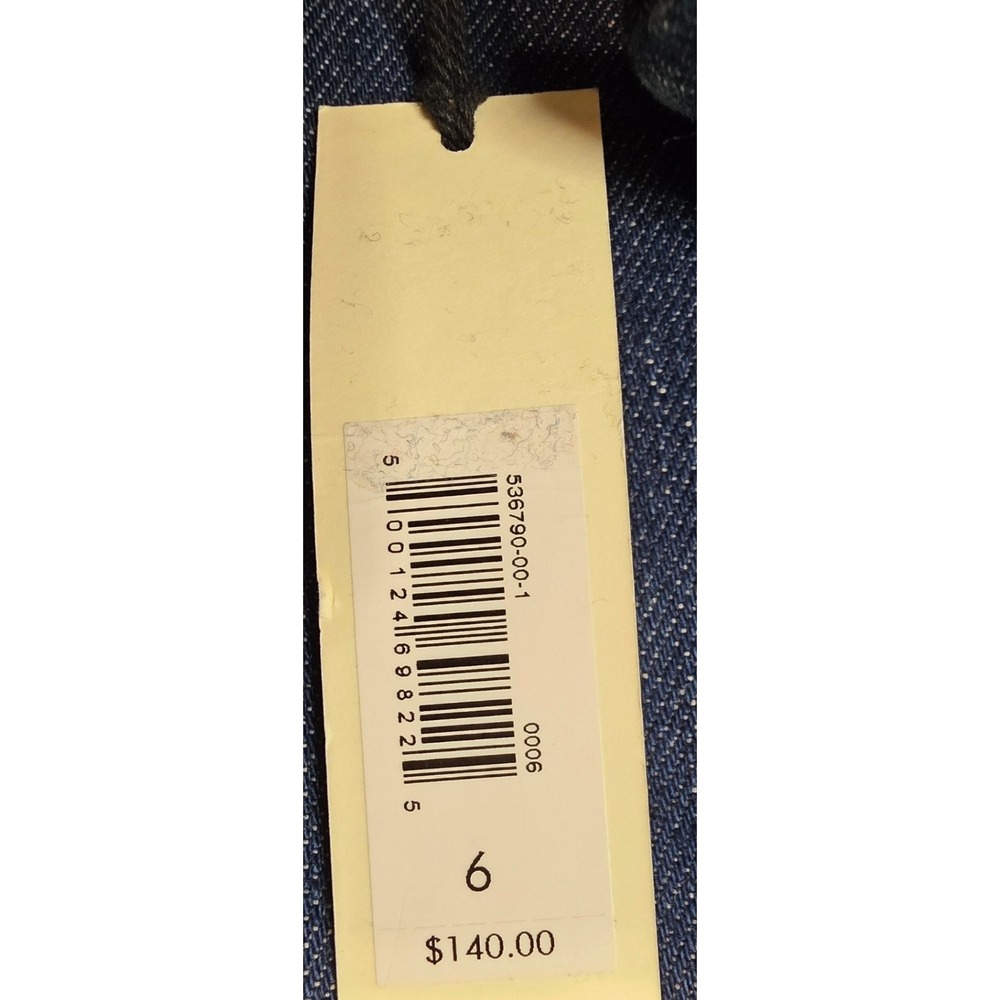 Banana Republic Womens 6 Denim Utility Mini Dress with Pockets NWT - Picture 14 of 16